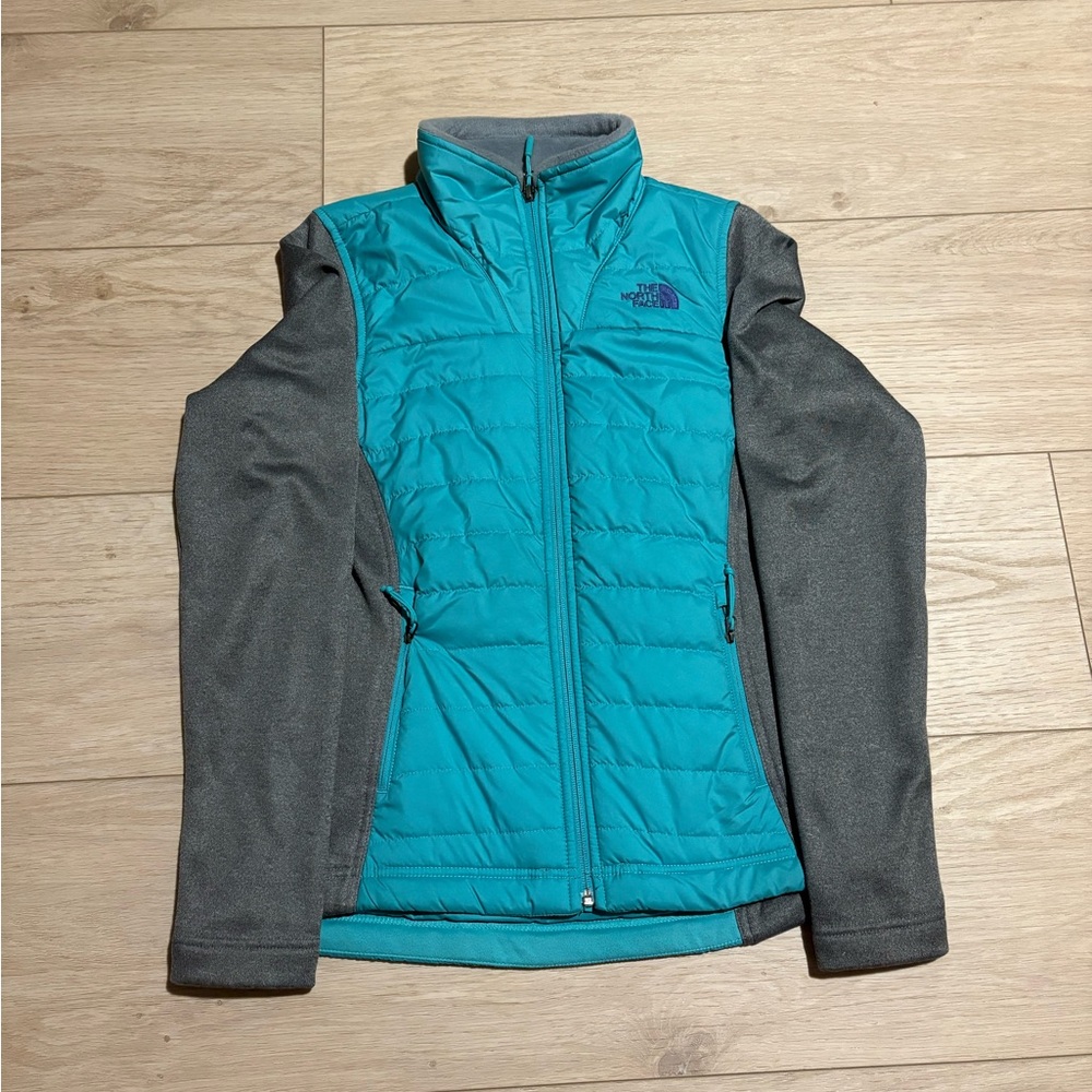 The North Face Women’s Teal Quilted Jacket Size Small